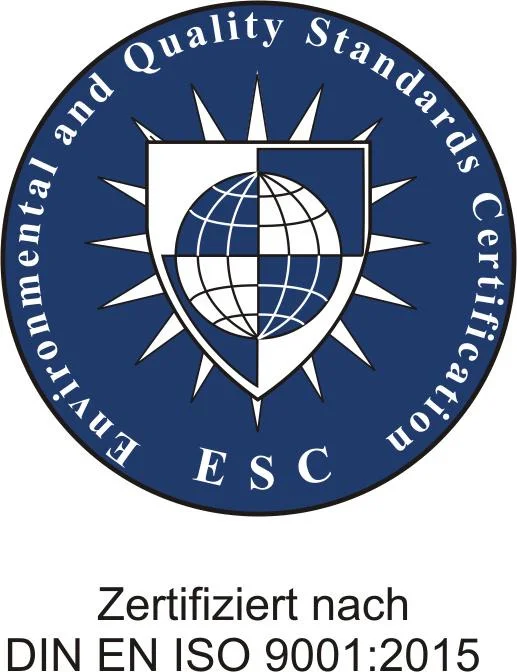Logo ISO-Zertifizierung für Qualitätsmanagement