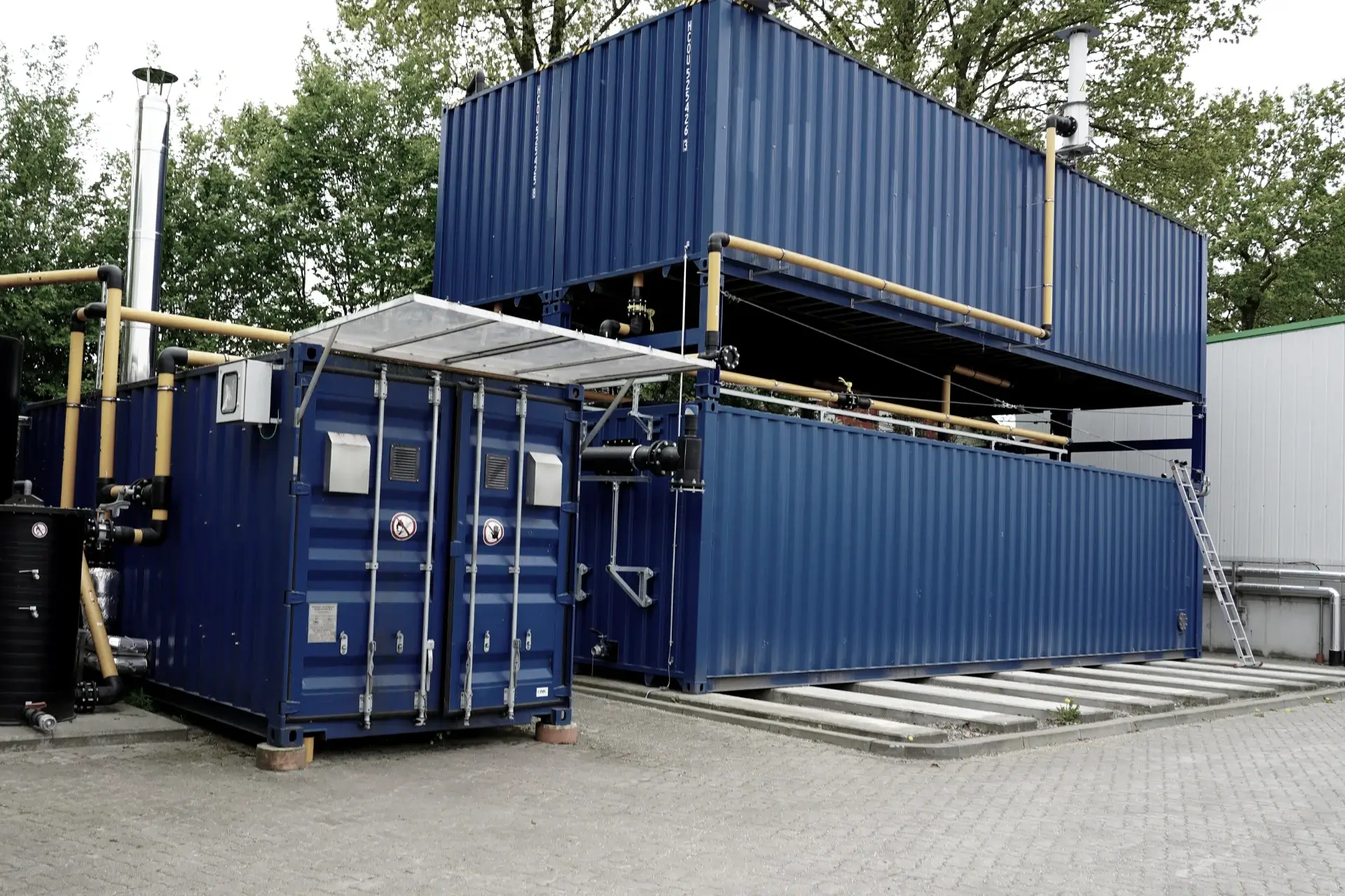 Abwasserbehandlungsanlage bei unserem Kunden in Kaltenkirchen
