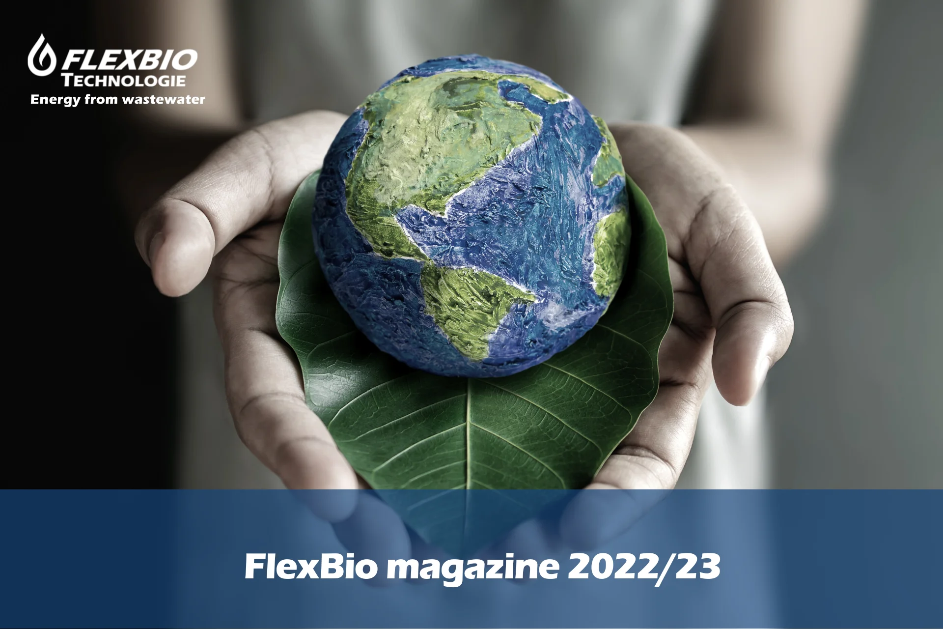 Cover picture FlexBio customer magazine 2022/23